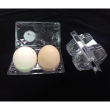 Factory Cheap Price Plastic Egg Packaging Tray ( 2 eggs)